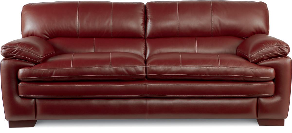 LaZBoy Dexter Casual Stationary Sofa with Pillow Top Arms and Seat